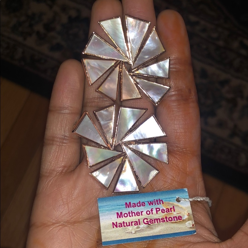 Handmade Mother of Pearl Earrings